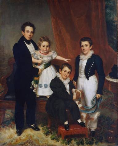 The Knapp Children ca. 1833-1834   by Samuel Lovett Waldo   1783-1861  The Metropolitan Museum of Art  New York  NY 59.114